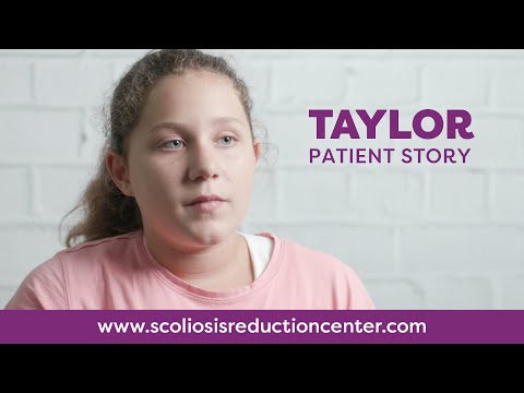 Adolescent Scoliosis Patient Story, Taylor