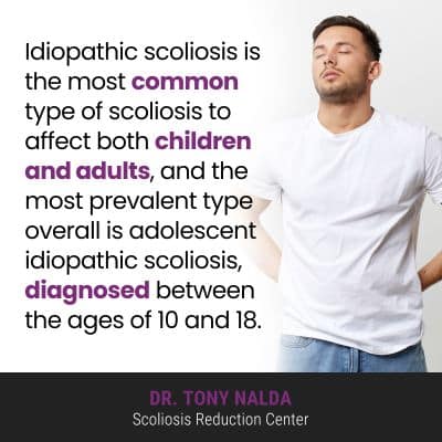 idiopathic scoliosis is the 400