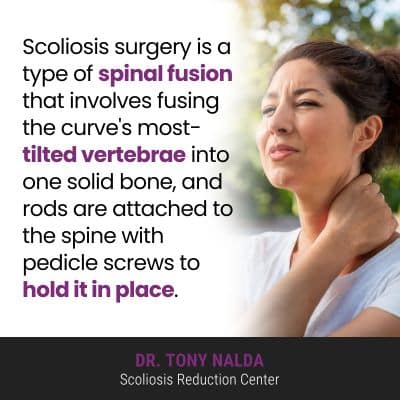 scoliosis surgery is a 400